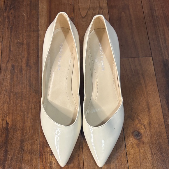 Marc Fisher Shoes - Marc Fisher Elegant Cream Pointed-Toe Women's Shoes
